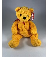 TY Beanie Babies Baby Poopsie Yellow Teddy Bear Plush Stuffed Animal Toy - £3.73 GBP