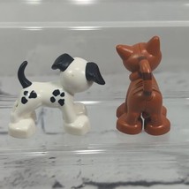 Lego Duplo Animal Figures Lot of 2 Cat Dog  - £9.30 GBP