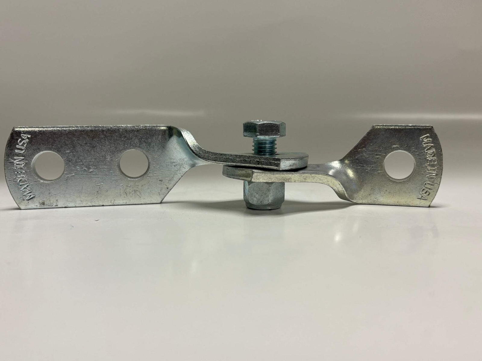 8 PK Phoenix LS503050EG Adjustable Hinged Corner Angle Bracket, 3-Hole, EG Item image 2