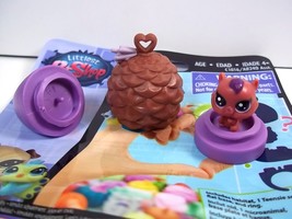 LPS Nests &amp; Nooks Open mystery bag B21 Squirrel &amp; Pine Cone Littlest Pet Shop - £2.36 GBP