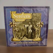 The Settlers Of Canaan Bible Board Game Cactus Game Design **Complete** - $99.00