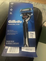 Gillette Fusion5 ProGlide Handle and 1 Blade Refill Box Damage 1 Cartr. ... - £8.56 GBP