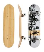 Moso Graphic Bamboo Skateboard (Complete Skateboard) - £103.11 GBP