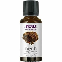 NOW Essential Oils, Myrrh Oil Blend, Meditative Aromatherapy Scent, Stea... - £16.50 GBP