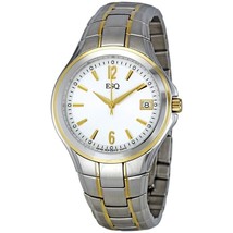 ESQ By Movado Silver Dial Two Tone Stainless Steel Unisex Watch 07300952 - £133.43 GBP