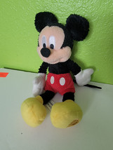 Vintage Disneyland Mickey Mouse Plush 11” Stuffed Toy Plushie Disney World - £19.69 GBP