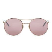 Gucci Pink Round Sunglasses GG0680S 004 - £205.64 GBP