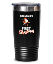 20 oz Tumbler Stainless Steel Insulated  Funny Grandma&#39;s First Christmas Mimi  - £28.02 GBP