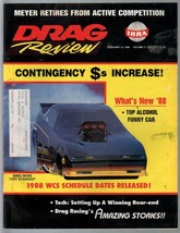Drag Review-IHRA-2/13/1988-Greg Moss TAFC-WCS schedule for &#39;88-VG - £14.10 GBP