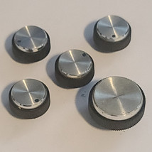 ANTIQUE PEKALIT 5PCS RADIO Knob Volume Dial / Tuning Knob / DIALS / RADI... - £137.87 GBP