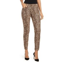 INC Womens Petite 12P Natural Leopard Skinny Leg Jeans NWT BM50 - $39.19