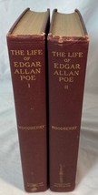 The Life of Edgar Allan Poe in 2 Volumes by George E. Woodberry, 1909, Hardcover - £160.39 GBP