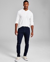 And Now This Men&#39;s Pearson Skinny-Fit Stretch Destroyed Jeans Blue-36/30 - $26.99