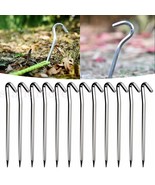 12PCS 6mm x 180mm Tent Pegs Aluminum Metal Heavy Duty Stakes Outdoor Cam... - $227.89 MXN
