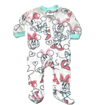 Baby Girl 0-3 month velour Sleepers Disney Baby - £6.24 GBP