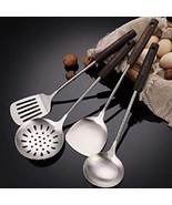 Ladle, Spatula, Slotted Spatula and Skimmers Tool Set, 304 Stainless Ste... - $1,015.91 MXN