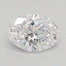 0.70 Ct OVAL Cut IGI Certified Lab Grown CVD Diamond D Color VS2 Clarity... - $312.50