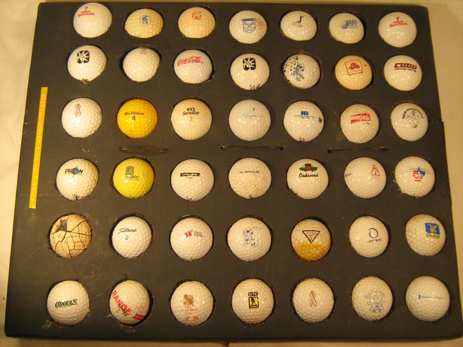 42 Vintage Advertising GOLF BALLS PINNACLE TITLEIST EDGE PROSTAFF PRECEPT [Y113] - $59.80