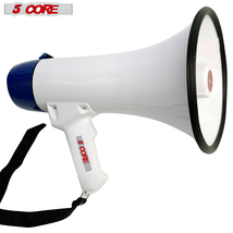5 Core Cheer Megaphone Bullhorn Loud Speaker 20R WoB - £18.55 GBP