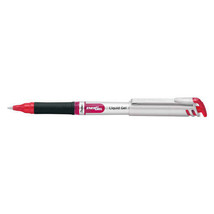 Pentel EnerGel Metal Tip Rollerball Pen 0.7mm - Red - £43.74 GBP