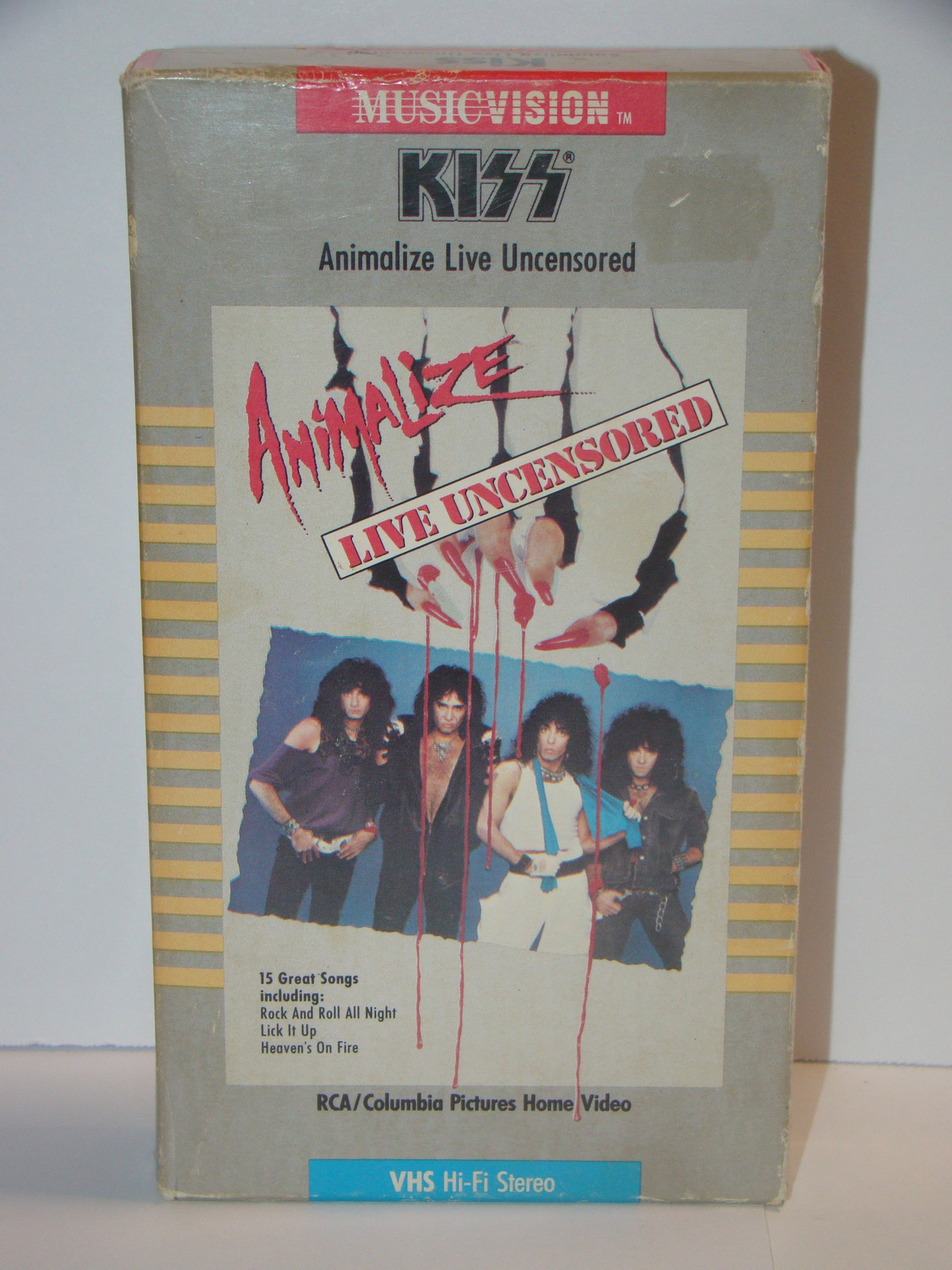 Primary image for KISS Animalize Live UNCENSORED (VHS)