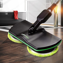 Rechargeable Wireless Rotating Electric Mop Floor Wiper Cordless Sweeping Handhe - £59.11 GBP
