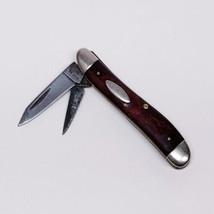 Vintage Case XX USA Two Blade Pocket Knife(1965-1969)-In Box-Made in USA-*Flaws  - £38.85 GBP