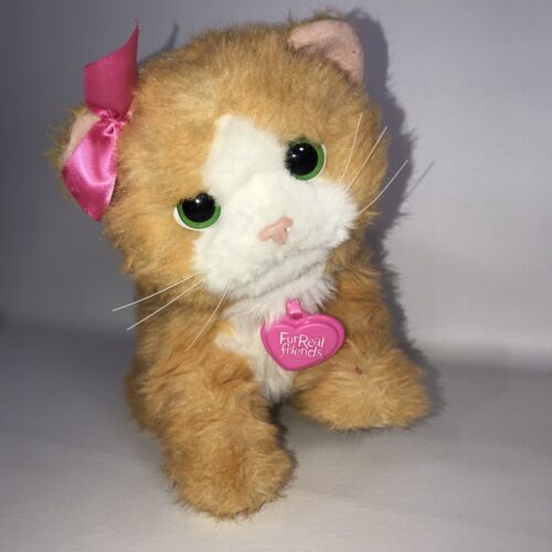 FurReal Friends DAISY Plays With Me Kitty Kitten Orange Cat Interactive WORKS FurReal Friends