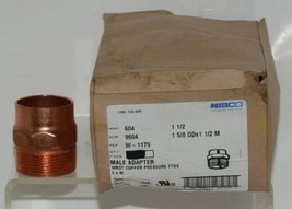 Nibco 9032000 Wrot Copper 1-1/2 Inch Male Adapter Pressure Fittings image 1