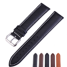 22mm Genuine Leather Strap Band Bracelet For Seiko Watch SKX007 SKX009 SKX173 - £6.38 GBP