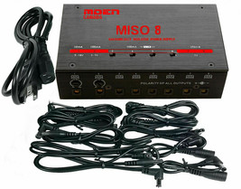 Moen Canada MISO 8 Power Supply For Effect Pedals 110V/240V Voltage Clean Power - £78.33 GBP