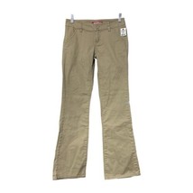 Unionbay Juniors Suntan/Beige Cotton Stretch Uniform Pants Size 1 New - $17.81