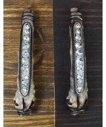 9&quot; Long Rustic Faux Wood Branch With Crystals Drawer Cabinet Bar Pulls 2... - $35.65 CAD