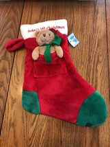 Baby By Gund “ Merry Christmas ” With Cute Brown Bear Ships N 24h - $16.02 CAD
