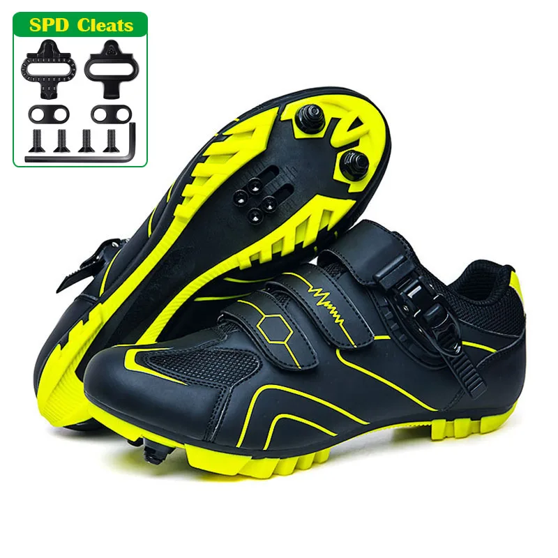 Cycling Shoes Road Bike Speed Sneakers Men MTB Shoes Flat Dirt Mountain Bike Boo - £109.04 GBP