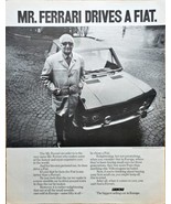 FIAT European Small Car - France - Italy - Sweden - 1971 Vintage Print Ad - $14.39 CAD