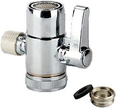 Weirun Kitchen Bathroom Sink Faucet Water Filter Diverter, Polished Chrome. - £30.66 GBP