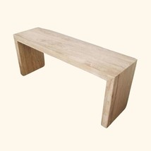 Latte Travertine TV/Sofa Table  - £1,578.10 GBP+