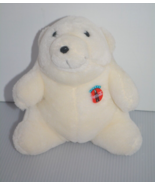 Coca-Cola Plush Polar Bear with Always Coca Cola Badge 7&quot; 90s VTG Stuffe... - $9.99