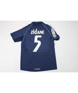 Real madrid 2005 2006 jersey zidane blue shirt playera chamarra polera lfp - $115.54 CAD