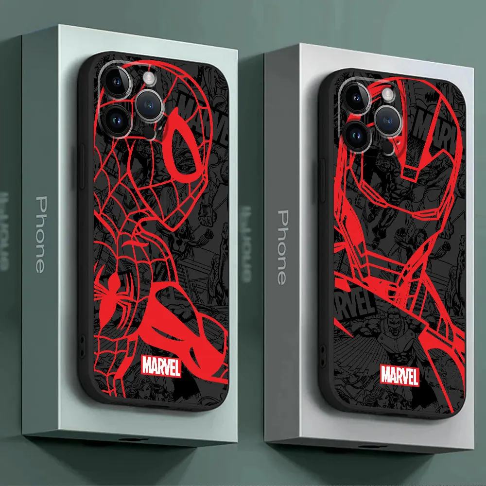 Marvel Spider Man Ironman Case for Samsung Galaxy A30s A73 A72 A70 A50s ... - £9.76 GBP+
