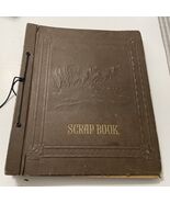 Scrapbook 1940s WWII Magazine Clippings Made By Child In Texas During War - €63,99 EUR