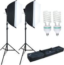 24-By-24-Inch Softbox Light Kit Am141M From Linco Lincostore Photography - £81.56 GBP