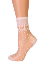 BestSockDrawer GRETA light pink sheer socks - £7.88 GBP