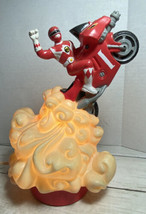 1994 Power Rangers Red Motorcycle Blow Mold Lamp - £23.18 GBP