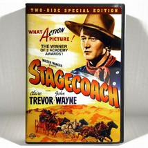 Stagecoach (2-Disc DVD, 1939, Full Screen, Special Ed) Like New !    John Wayne  - £9.73 GBP
