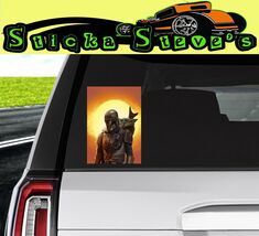 Mandalorian Star Wars Baby Yoda Cool Vinyl Sticker Decal - $3.91