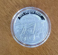 Save America March Jan 6th Trump Limited Edition 1 Troy Oz Silver Round ... - £47.08 GBP