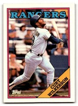 1988 Topps #53 Curt Wilkerson    Texas Rangers Baseball Cards NM Near M ID:61340 - £1.29 GBP