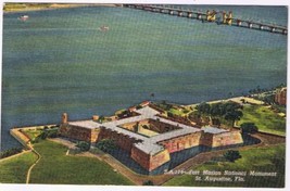 Florida Postcard St Augustine Fort Marion National Monument  - $2.04